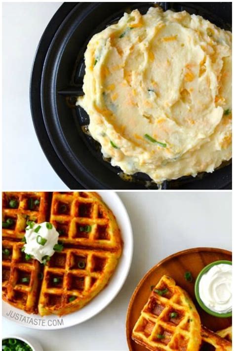 Medium/high setting, 2 toasting cycles. 21 of the Most Delicious Things You Can Make In a Waffle ...