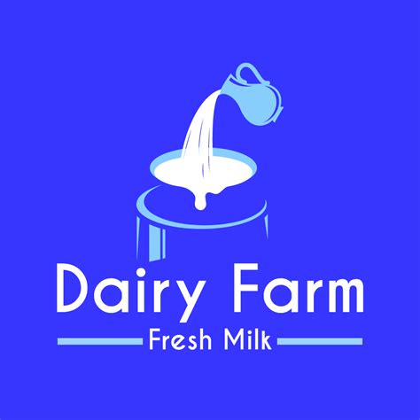 Dairy Farm Logo Design Designstudio