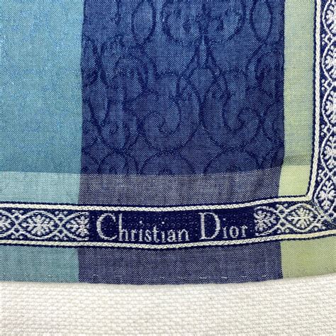 Christian Dior Bandana Handkerchief Neckerchief Neckwear Etsy