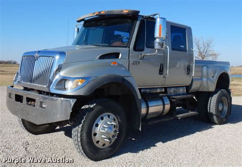 2006 International 7400 Cxt Crew Cab Dump Bed Truck In Independence Ks