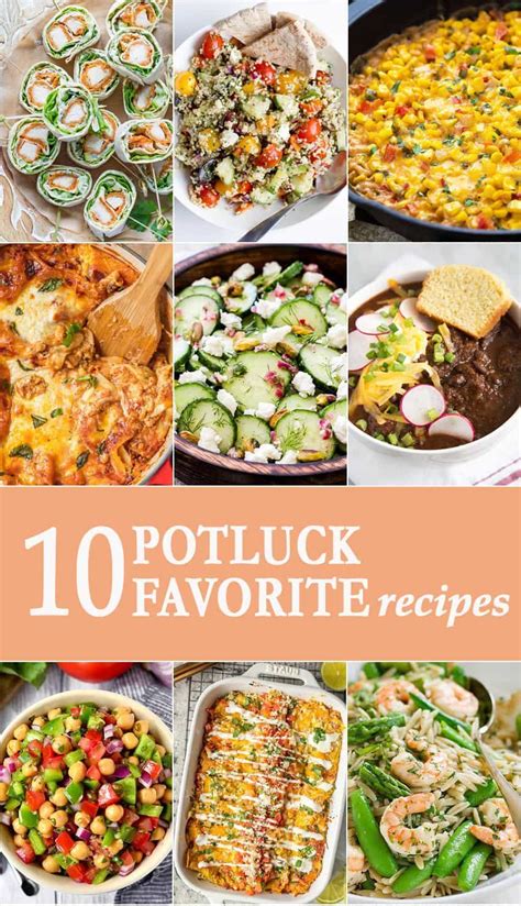 Today Were Sharing 10 Potluck Favorites These Tried And True Recipes