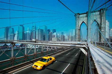 Brooklyn Bridge In New York The Iconic Crossing Between Manhattan And