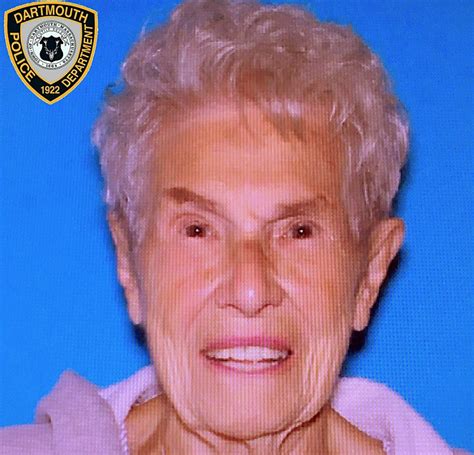 dartmouth police searching for missing 91 year old woman