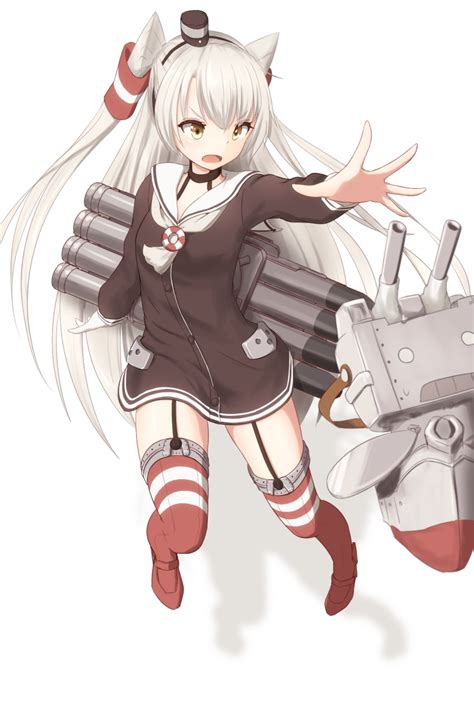 Minagiku Amatsukaze Kancolle Rensouhou Kun Kantai Collection