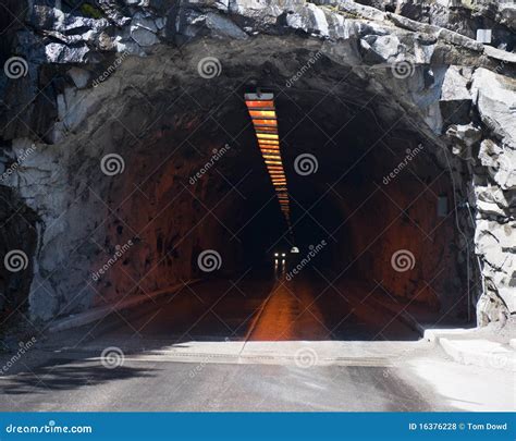 Road Tunnel Under Mountain Royalty Free Stock Photos Image 16376228