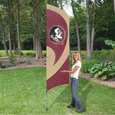 Florida State Seminoles Tall Team Flag 85 X 25 And More Garden Flags
