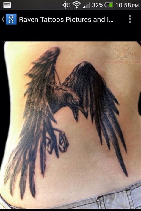 Possibly The Next One Raven Tattoo Girl Back Tattoos Tattoos