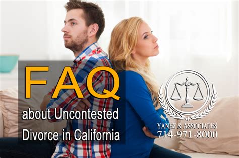 It's shorter, cheaper, and less painful for all parties involved. How an Uncontested divorce works in Orange County CA