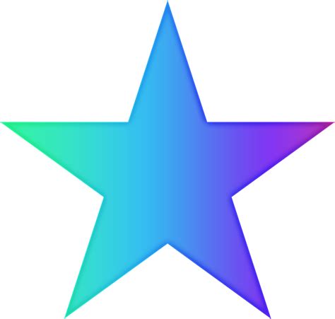 Rainbow Star Discord Emoji