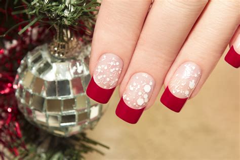 Aggregate More Than 147 Christmas French Tip Nail Designs