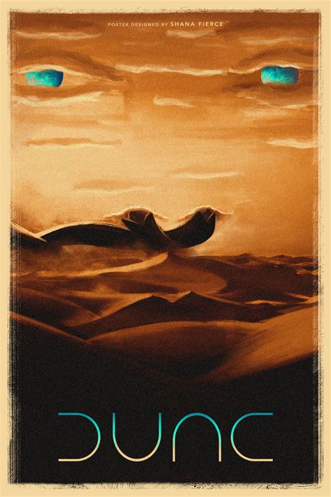 Dune Poster Concept By Shana Fierce Ig Shanafierce Rdune