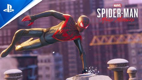 Marvels Spider Man Miles Morales Launch Trailer Ps4 Ps5 Youtube