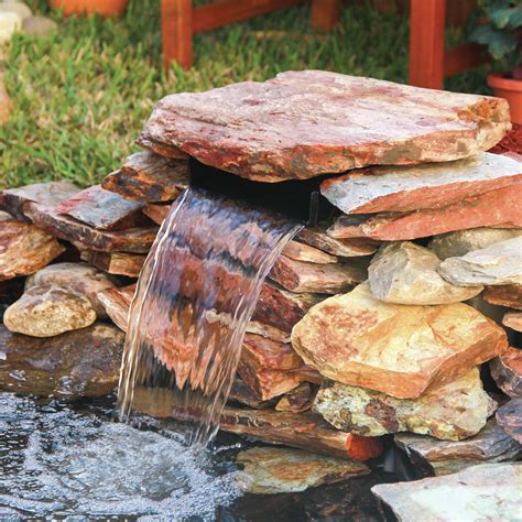 Do It Yourself Diy Waterfall Spillway Diy Projects