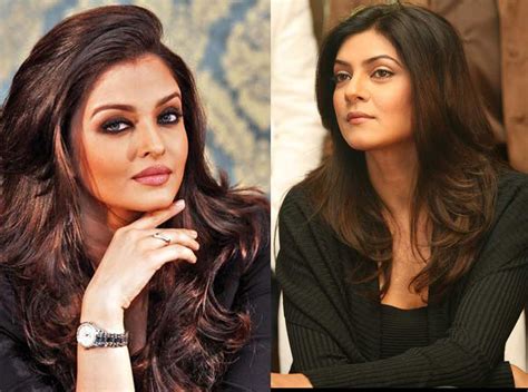 Aishwarya Rai Sushmita Sen In Happy Anniversary