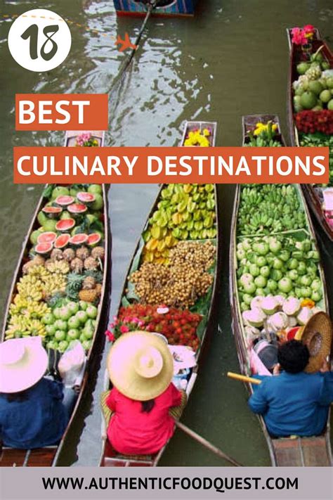 18 Of The Best Culinary Destinations In The World For Scrumptious