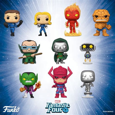 Funko Fantastic Four Pop Vinyls And Mystery Minis Up For Order