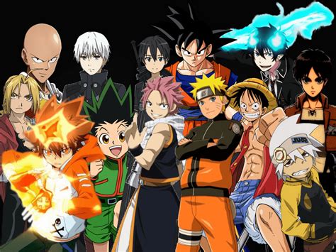 Top Best Shounen Anime Of All Time All Anime Characters Anime
