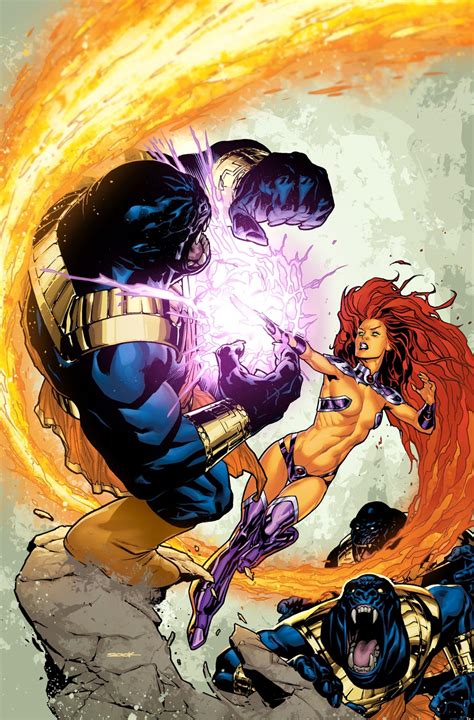 Starfire By Ryan Sook Comics Superhero Comic Dc Universe