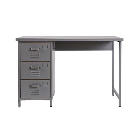Metal locker desk at alibaba.com are made from sturdy materials such as wood, iron, steel and these metal locker desk are available in different style choices which could be luxurious, antique. Kids Max Vintage Metal Desk In Grey - Woood | Cuckooland