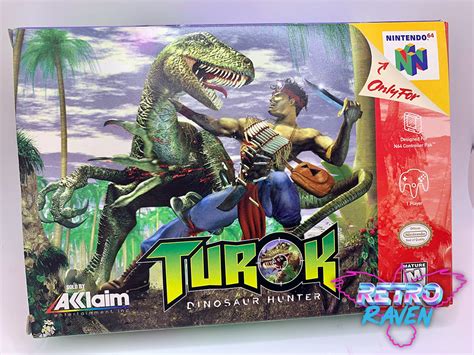 Turok Dinosaur Hunter Nintendo 64 Complete Retro Raven Games