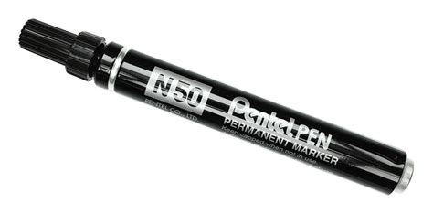Pentel N50 Black Marker Pen Bullet Tip Pwp Industrial