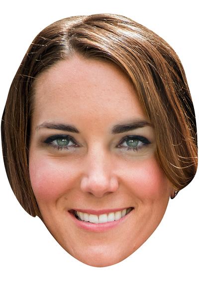 Kate Middleton Mask — Mask Junction High Quality Celebrity Face Masks And Standees