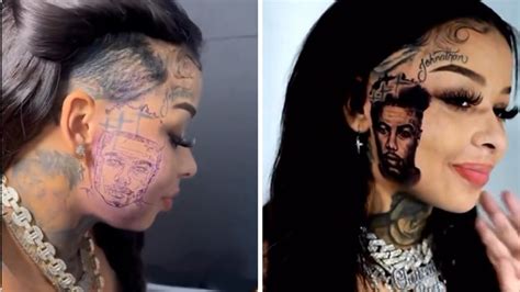 Bluefaces Mom Slams Chrisean Rock Face Tattoo Fing Crazy
