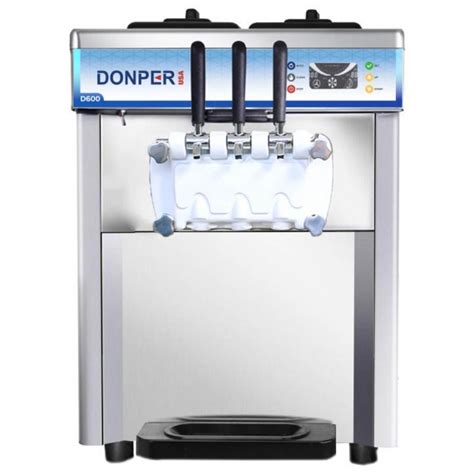 Donper Usa D600 Countertop Two Flavor Soft Serve Machine