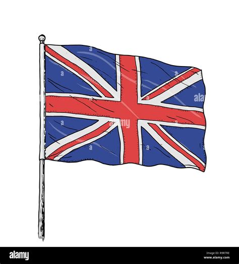 British Flag Drawing