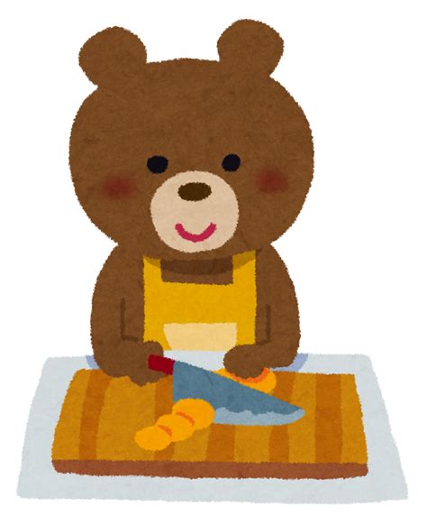 Последние твиты от ケイン・ヤリスギ「♂」 (@kein_yarisugi). 料理をするクマのキャラクター | かわいいフリー素材集 ...
