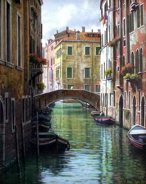 Imágenes Arte Pinturas Vistas De Venecia En Pintura