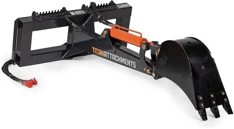 Titan Attachments Skid Steer Fronthoe 12 Bucket Excavator