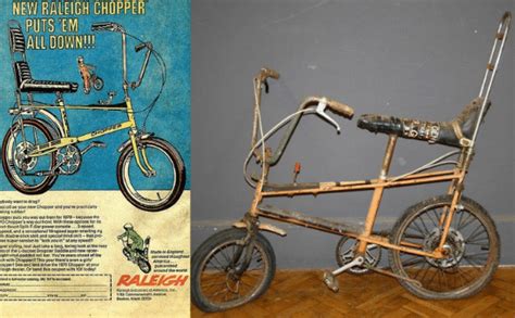 Battered 1970s Raleigh Chopper Discovered After Decades In Garden Shed