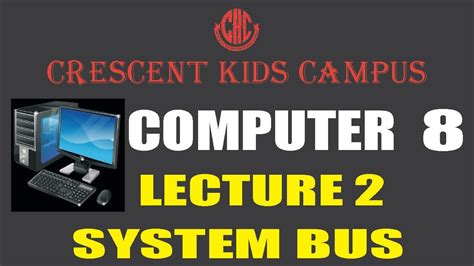 Computer 8th Lecture 2 System Bus Youtube