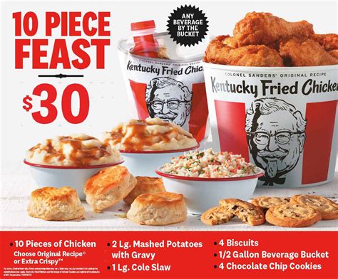 Kfc Deals Celebrate Memorial Day 2021 With 10 Piece Feast From Kfc