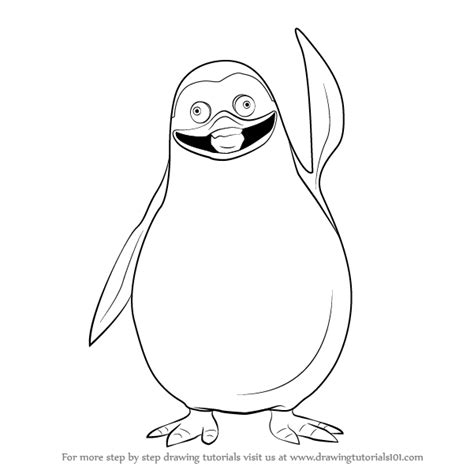 More cute animal drawing projects. Learn How to Draw Private from The Penguins of Madagascar ...