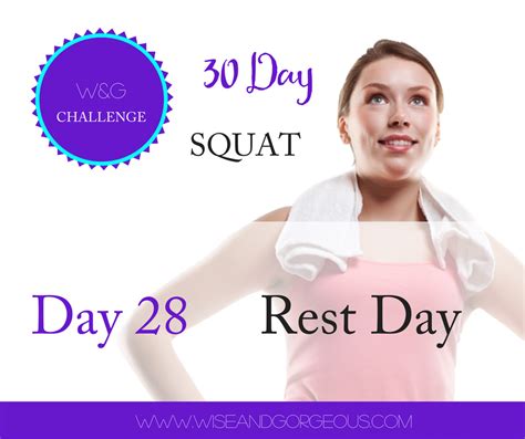 squat challenge day 28 wise and gorgeous