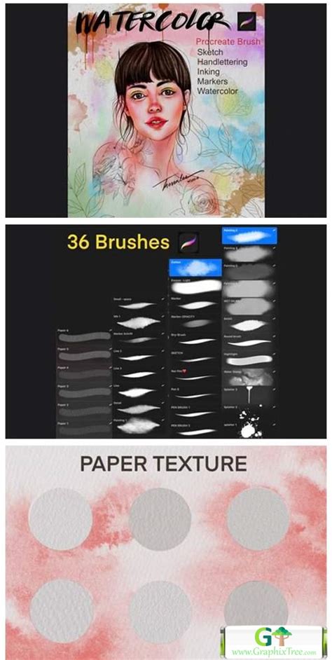 Procreate Watercolor Brush Photoshop 7152915 Graphixtree