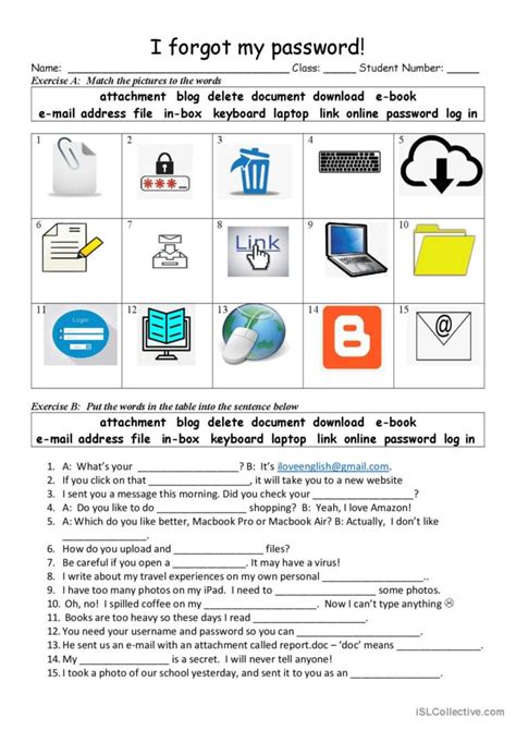 Computer Technology Vocab And Speaking English Esl Worksheets Pdf And Doc
