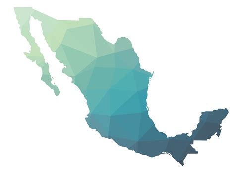 Mexico Map Png Free Logo Image