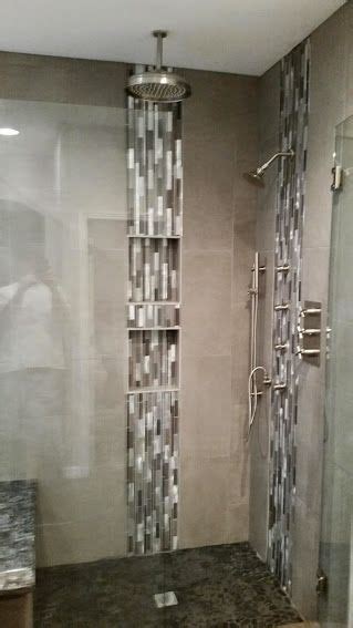 Add A Little Fun And Sparkle To Your Shower With Metallic Mosaic Tiles
