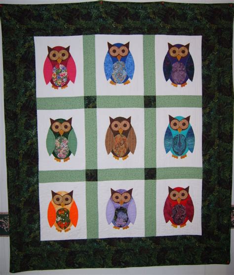 Owl Quilt Pattern Another Good Set Of Owls Quilt Pattern Ideas
