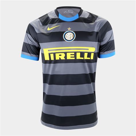 A inter de milão, já campeã do campeonato italiano, apenas cumpre tabela. Camisa Inter de Milão Third 20/21 s/n° Torcedor Nike ...