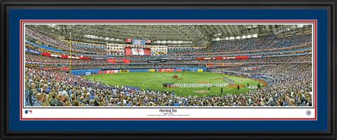 Toronto Blue Jays Panoramic Picture Opening Day At Rogers Centre Mlb