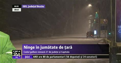 România Sub Zăpadă Autoritățile Din 27 De Județe Au Luptat Toată