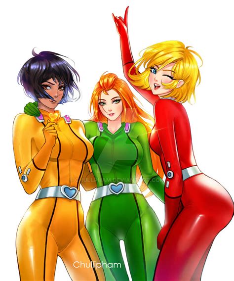 Totally Spies Fanart By Chullpham On Deviantart