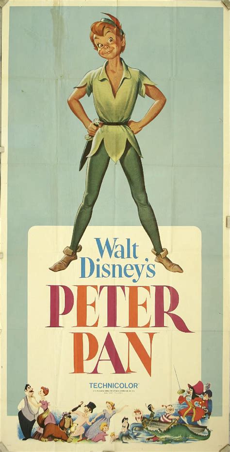 Vintage Peter Pan Disney Posters Disney Movie Posters Vintage