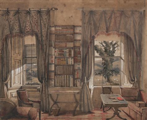 Lot English School 19th Century Study Of An Interior Pen And