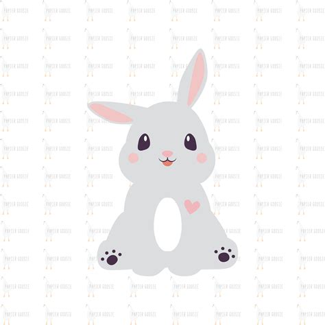 Cute Bunny SVG Cute Rabbit SVG Bunny Rabbit SVG Cutest | Etsy