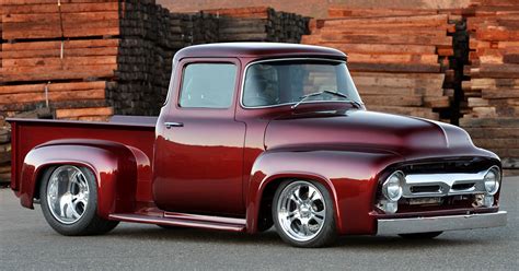 1956 Ford F100 With A 50l Coyote Supercharged Ford Daily Trucks